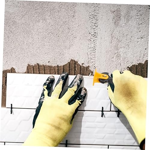 Miniatura 6 de Uonlytech Kit de sistema de nivelación de azulejos, 50 piezas, pinzas niveladoras de azulejos, herramientas para la instalación