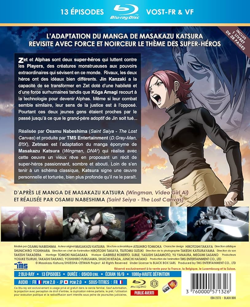 「ZETMAN」Vol.6 Blu-ray tf8su2k ZETMAN」Vol.6 Blu-ray tf8su2k ZETMAN Vol.6 〈DVD