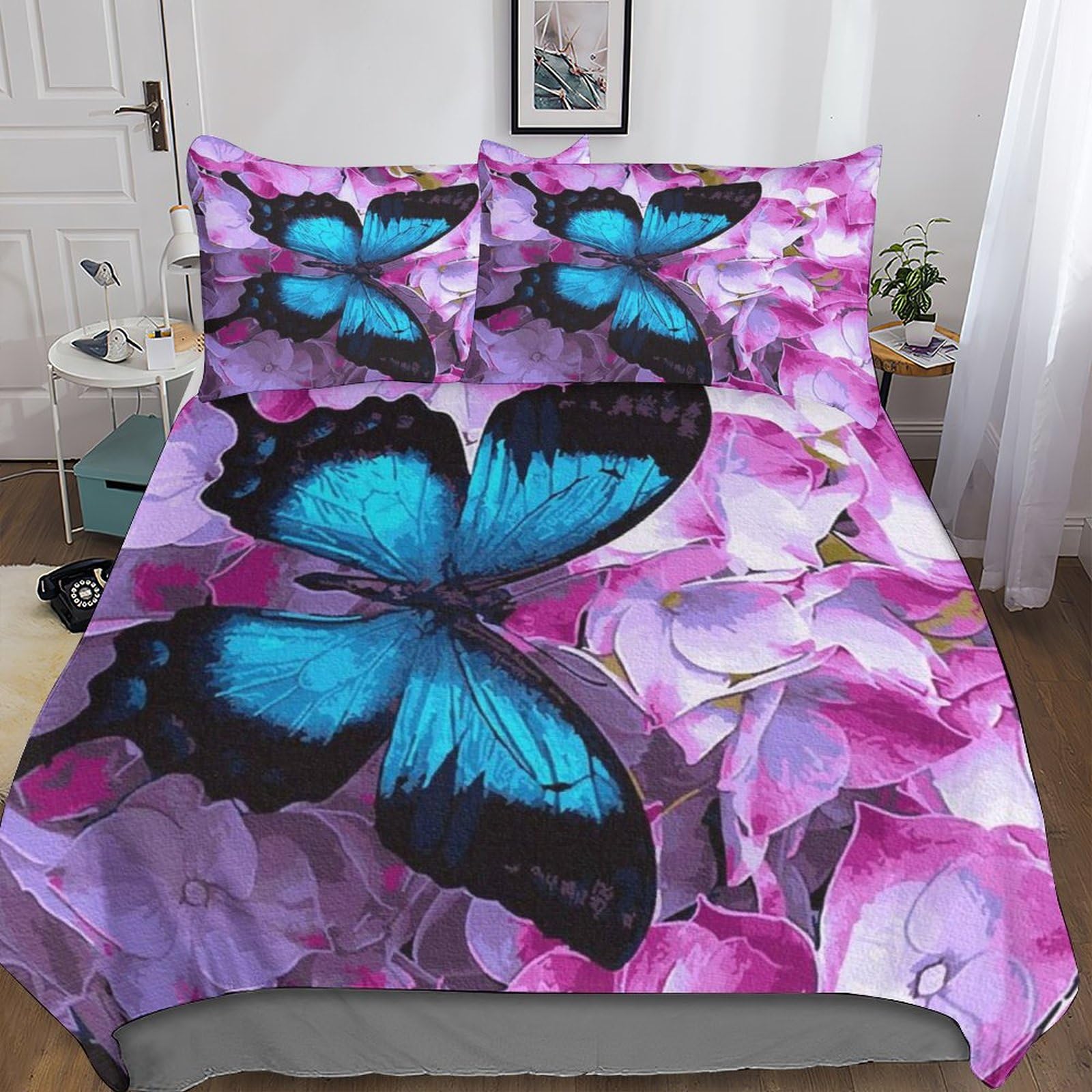 Parure de lit pour adultes adolescents enfants filles cadeau romantique 3D