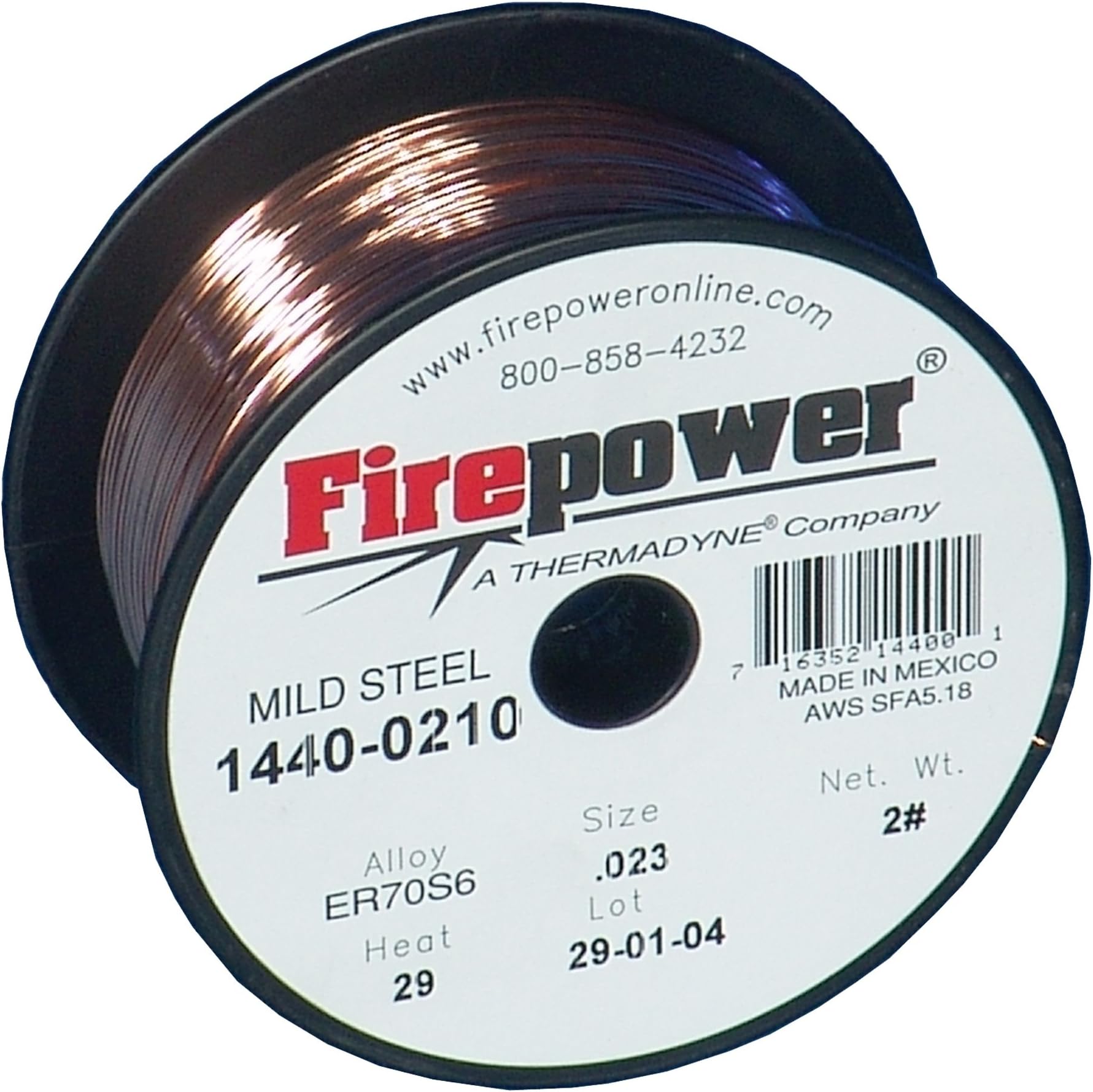 Thermadyne 1440-0210 Firepower 023-70S6 2-Pound Firepower Welding Wire