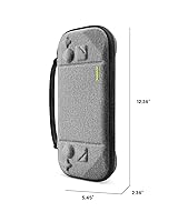 Vista 8 de tomtoc Carrying Case Compatible with Steam Deck/OLED, Protective case, Hard Portable Travel Carrying bag for Steam Deck Console & Accessories