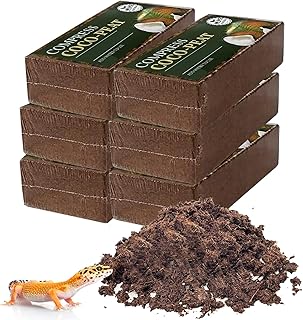 PINVNBY Reptiles Coconut Substrate Organic