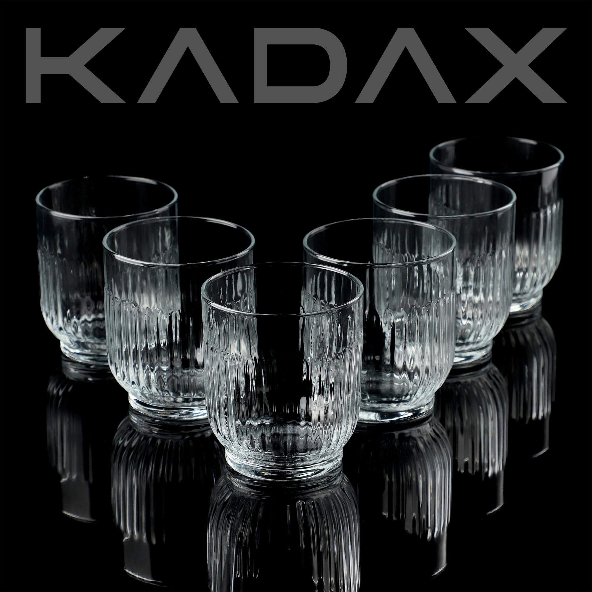 Glasmark Waterglazen - 6x - Tumblers - 345 ml - glas - drinkglazen