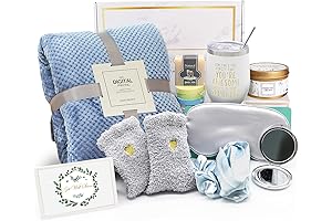 Suhctuptx Warm Care Package Gift with Blanket
