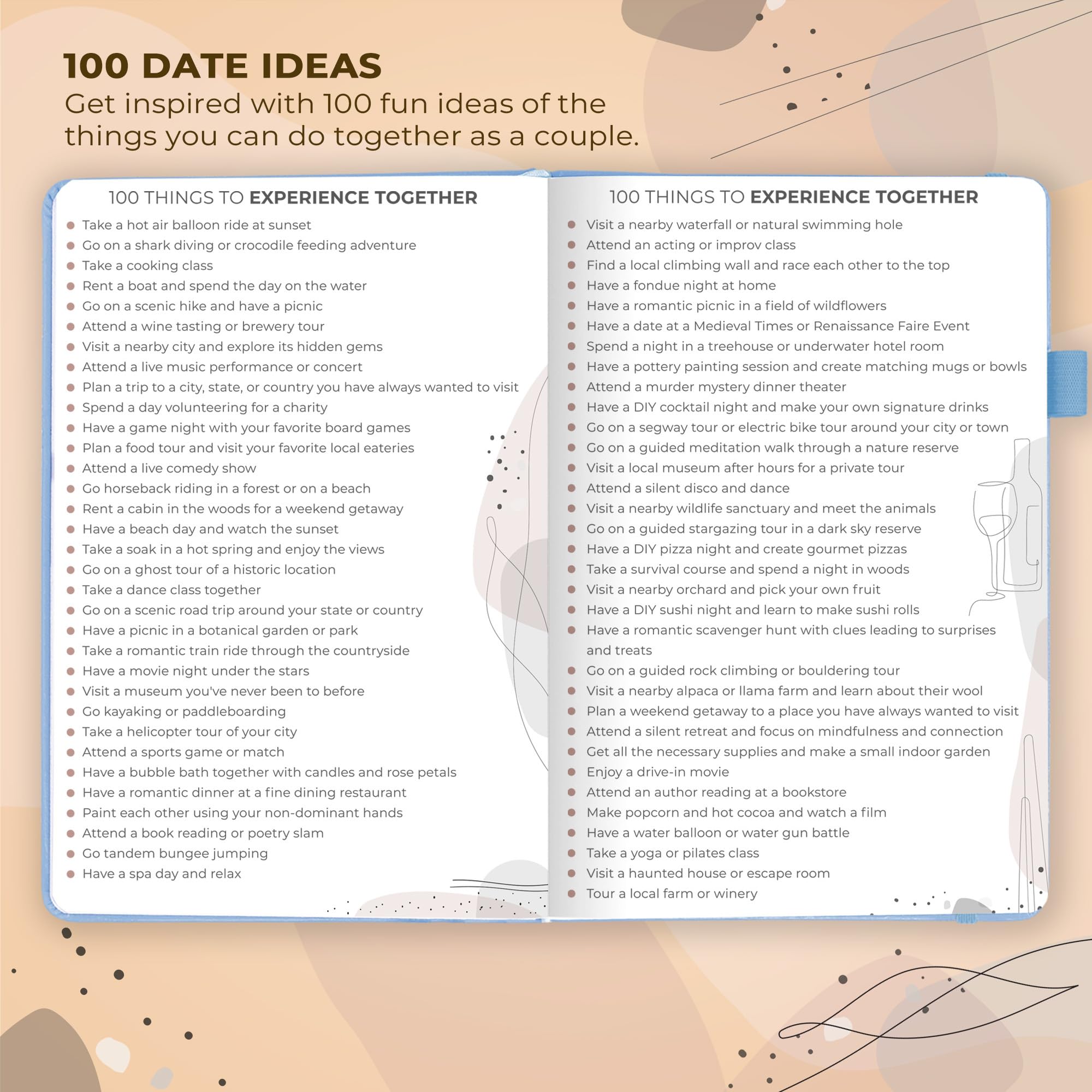 Clever Fox Couple’s Journal, Couples Date Night, Activity & Journaling Workbook - Image 4
