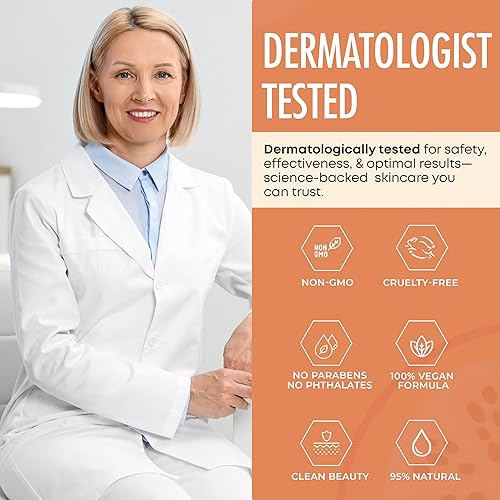 Miniatura 7 de Clear Visage Suero de vitamina C para la cara con colágeno, probado por dermatólogos, antienvejecimiento, cuidado de la piel coreano, desvanece el