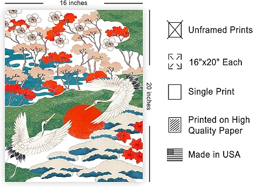 Miniatura 413 de Poster Master Póster vintage de flamenco americano, estampado retro de flamenco rosa, arte de pájaro, regalo para él, ella, amante de los animales,
