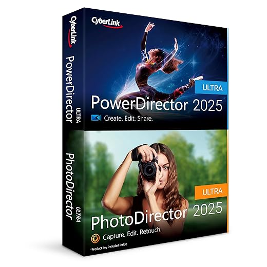 CyberLink PowerDirector and PhotoDirector 2025 Ultra Suite