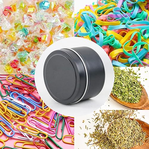 Miniatura 7 de EricX Light Lata de velas de 24 piezas, 4 onzas, para hacer velas, color negro