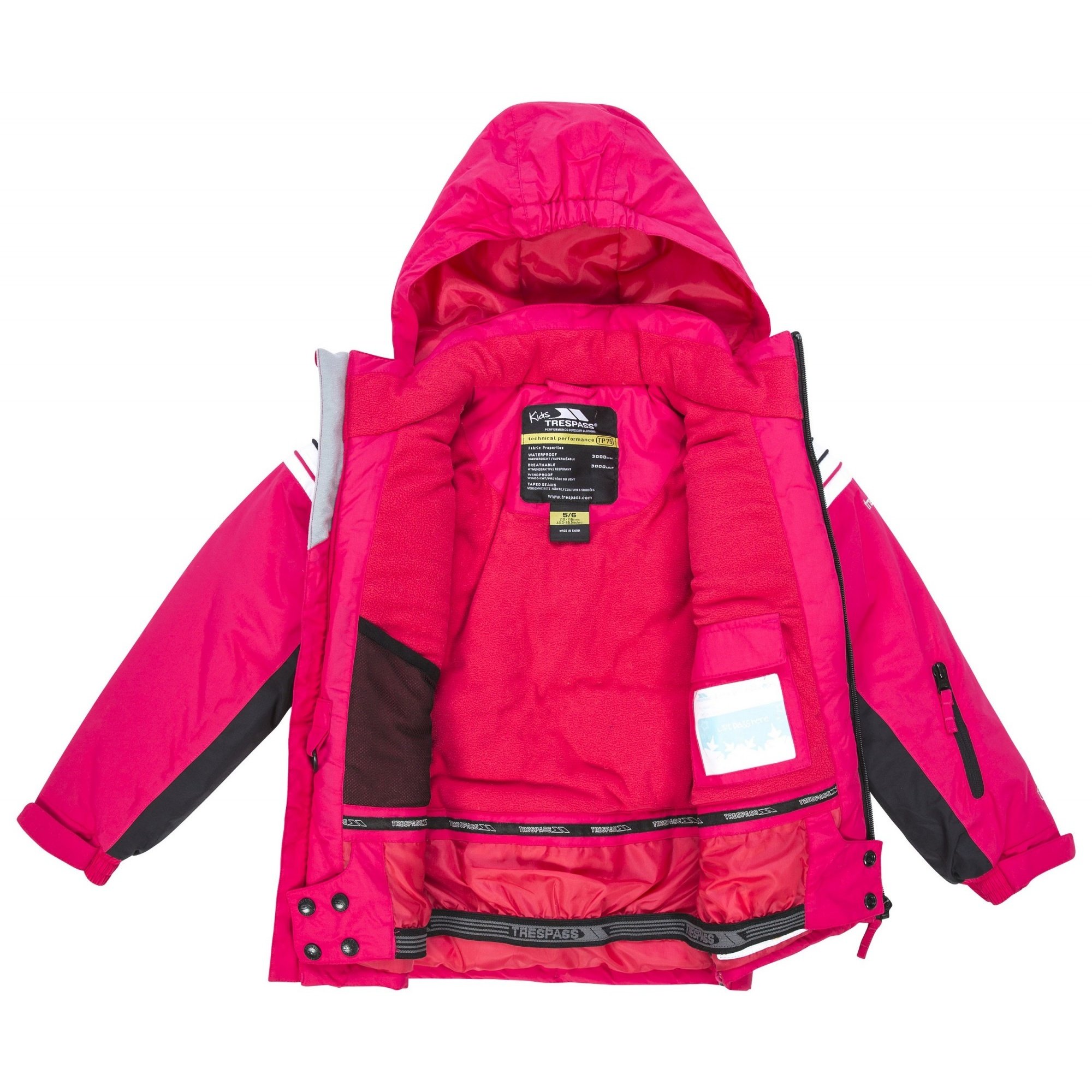 Trespass Priorwood Veste de ski Mixte enfant