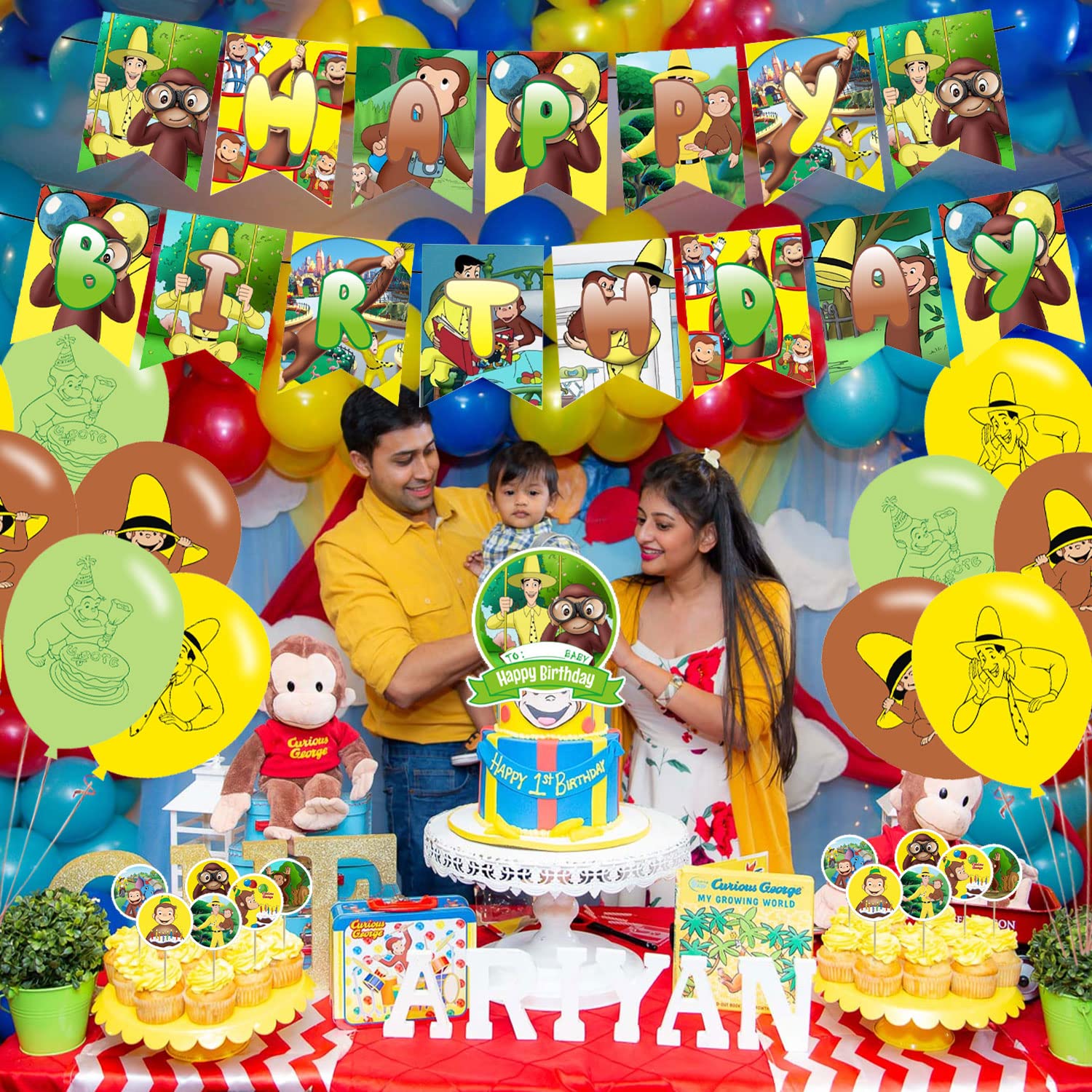 Curious George Birthday Party Supplies Curious George Birthday Party