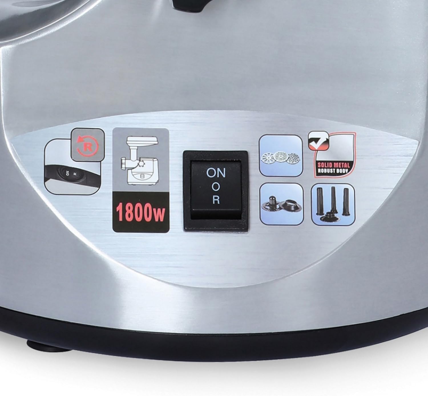 Brentwood Select MG-1800S Stainless Steel Electric Meat Grinder & Sausage Stuffer : Home & Kitchen