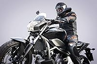 Vista 4 de Guantes de conducción sin dedos, de piel sintética, para deportes al aire libre, guantes de medio dedo para hombres, mujeres y adolescentes