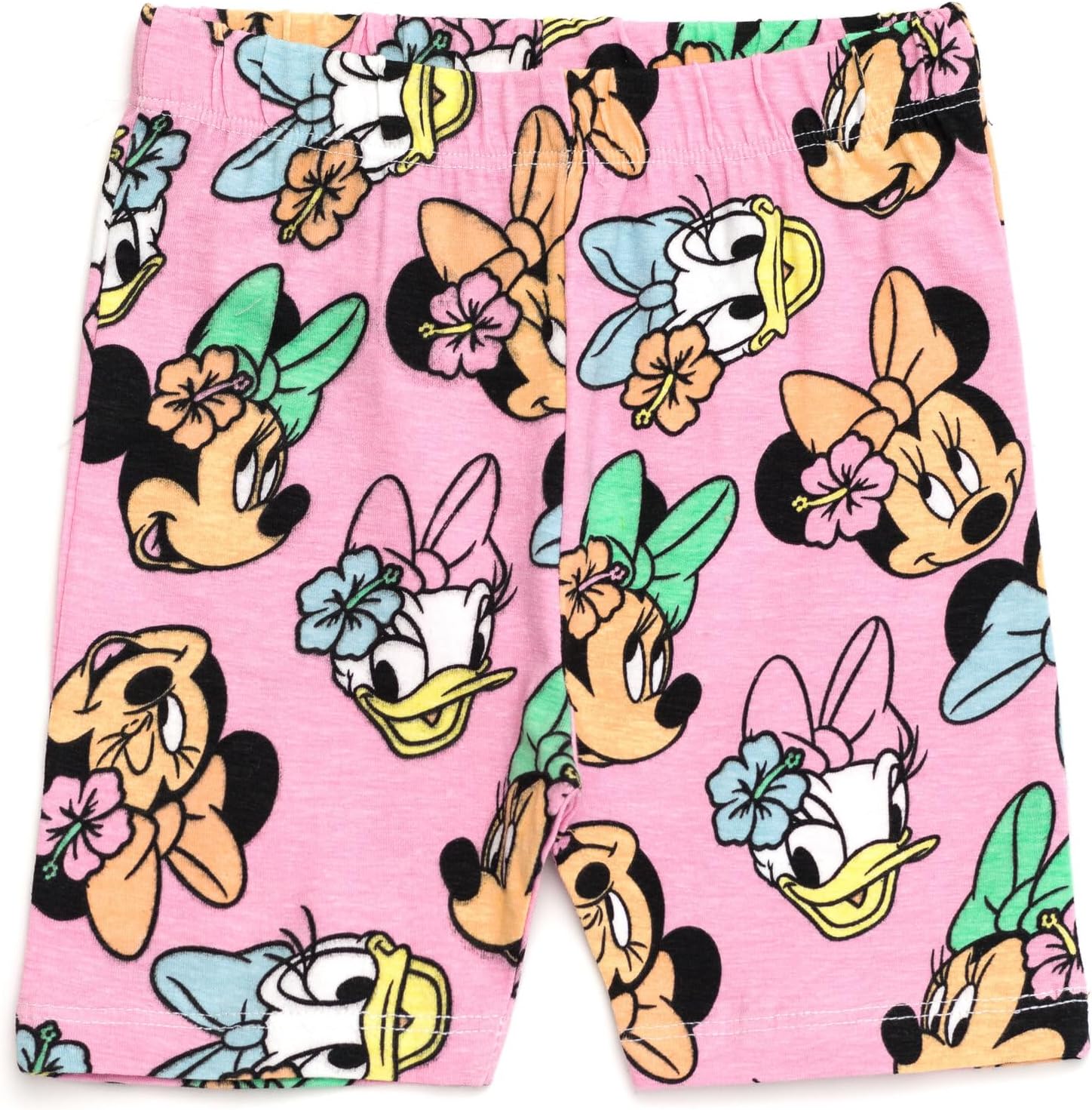 Disney Minnie Mouse Peplum T-Shirt and Bike Shorts Outfit Set Infant to Big Kid Sizes (12 Months - 14-16) - Image 4