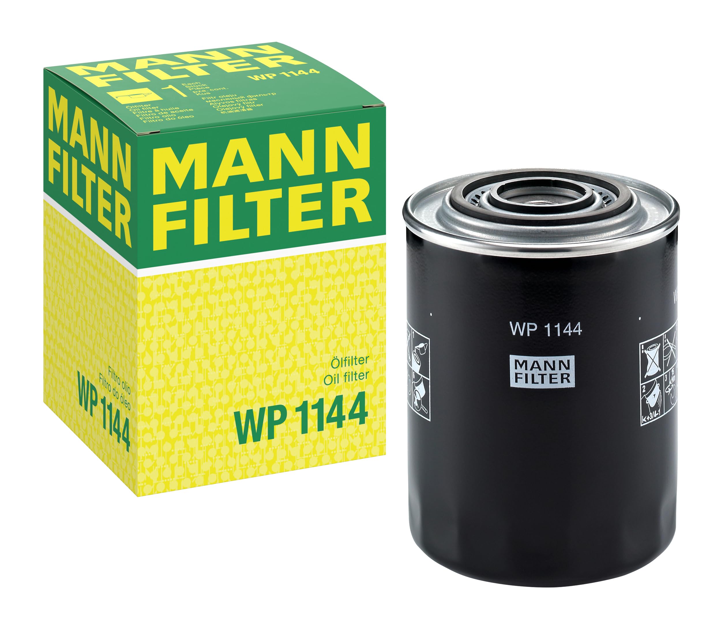MANN-FILTER WP 1144 Oil Filter - for Cars + Transporters