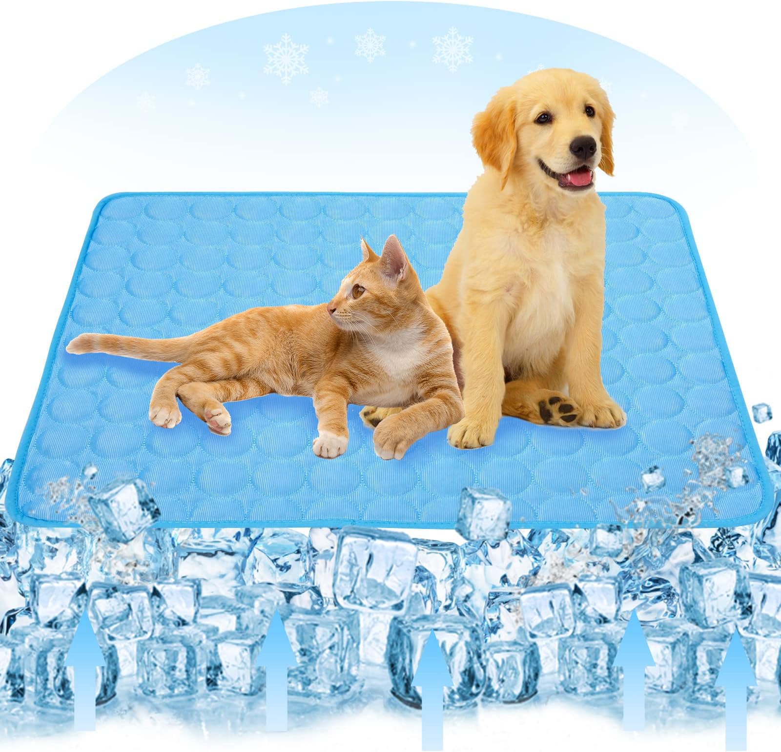 VeMee Summer Cooling Mat for Dogs Self Dog Cooling Mat