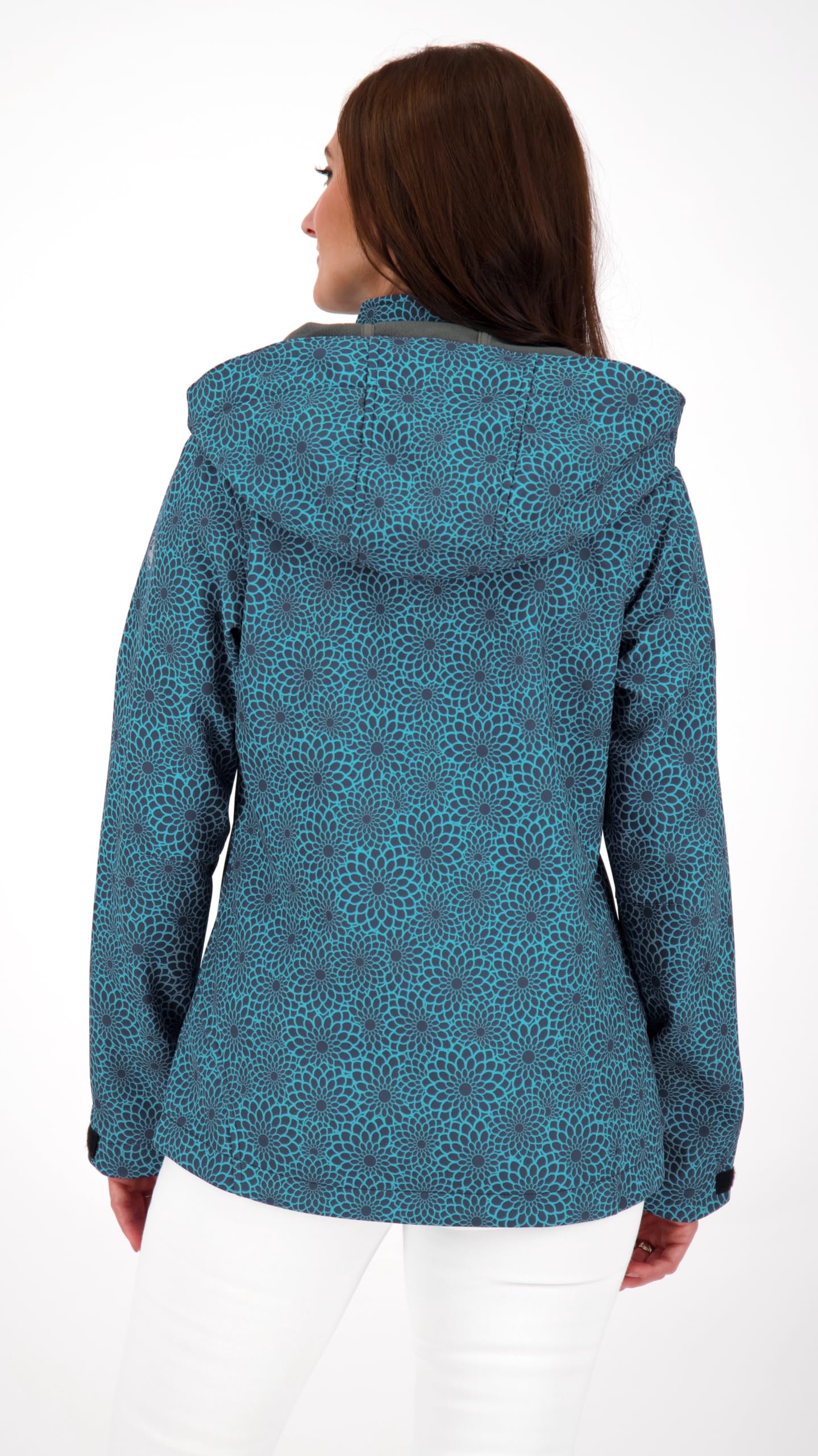 DEPROC-Active Damen Damen Softshelljacke mit Abnehmbarer Kapuze Übergangsjacke Windbreaker Shelby Peak Softshelljacke