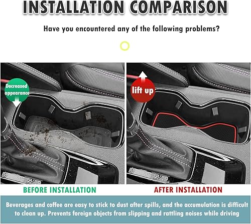 Miniatura 6 de SHAOHAO Alfombrillas con ranura para puerta Nissan Frontier 2023 2024 2023 2024, accesorios Frontier, para Nissan Frontier SSVPro-XPro-4X 2022 2024
