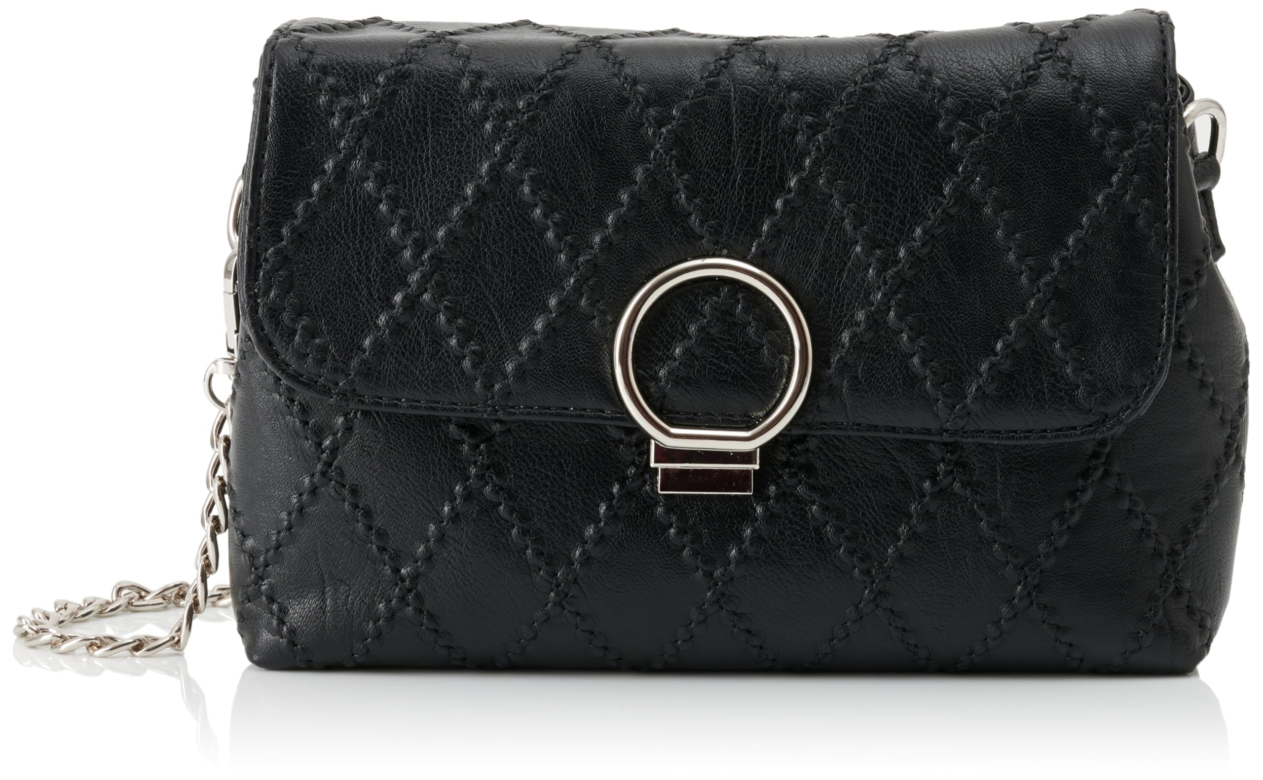 NAEMI Women's Handbag Bag Clutch, Black, One Size
