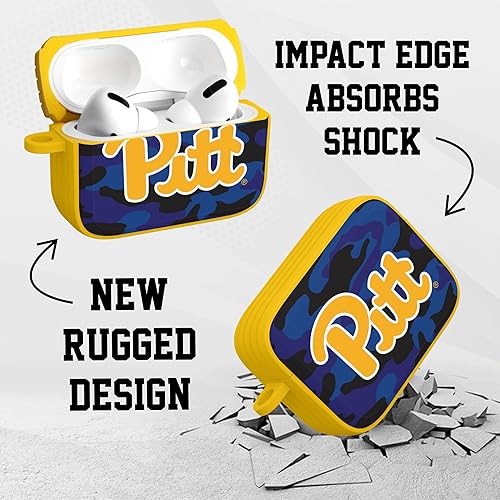 Miniatura 4 de AFFINITY BANDS Pittsburgh Panthers Camo HDX - Funda compatible con Apple AirPods Pro