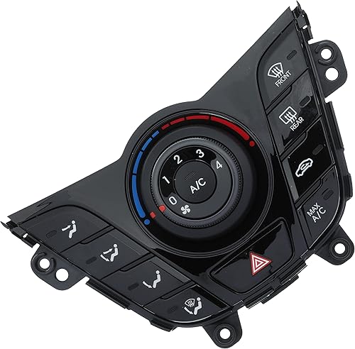 Miniatura 1 de APDTY 160330 HVAC Calentador AC Descongelar Temperatura y Soplador Control Cabeza Interruptor