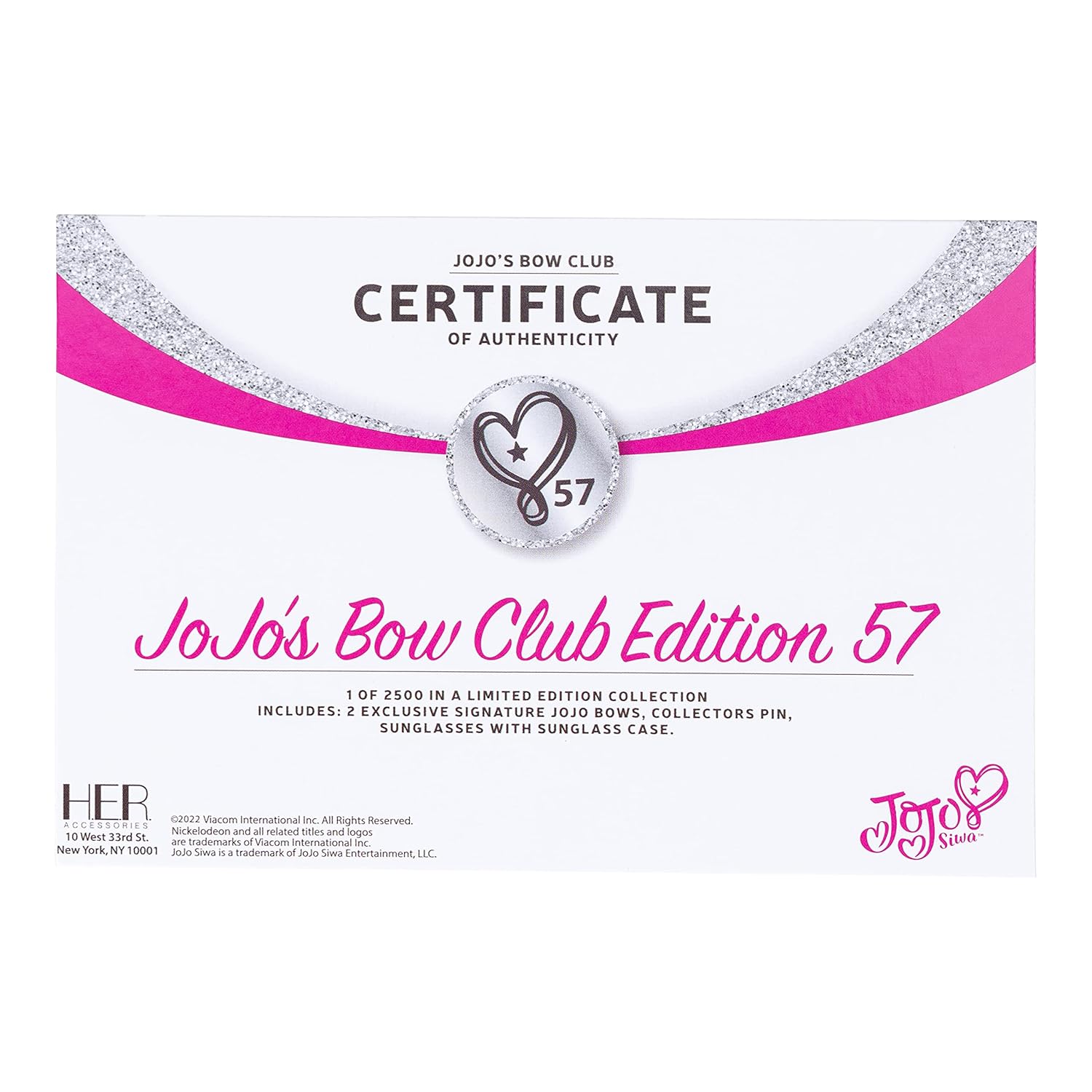 Bows - Blush レコード トリップホップ JoJo Siwa - Brandclub - Signature Jojo Bows - Exclusive BFF