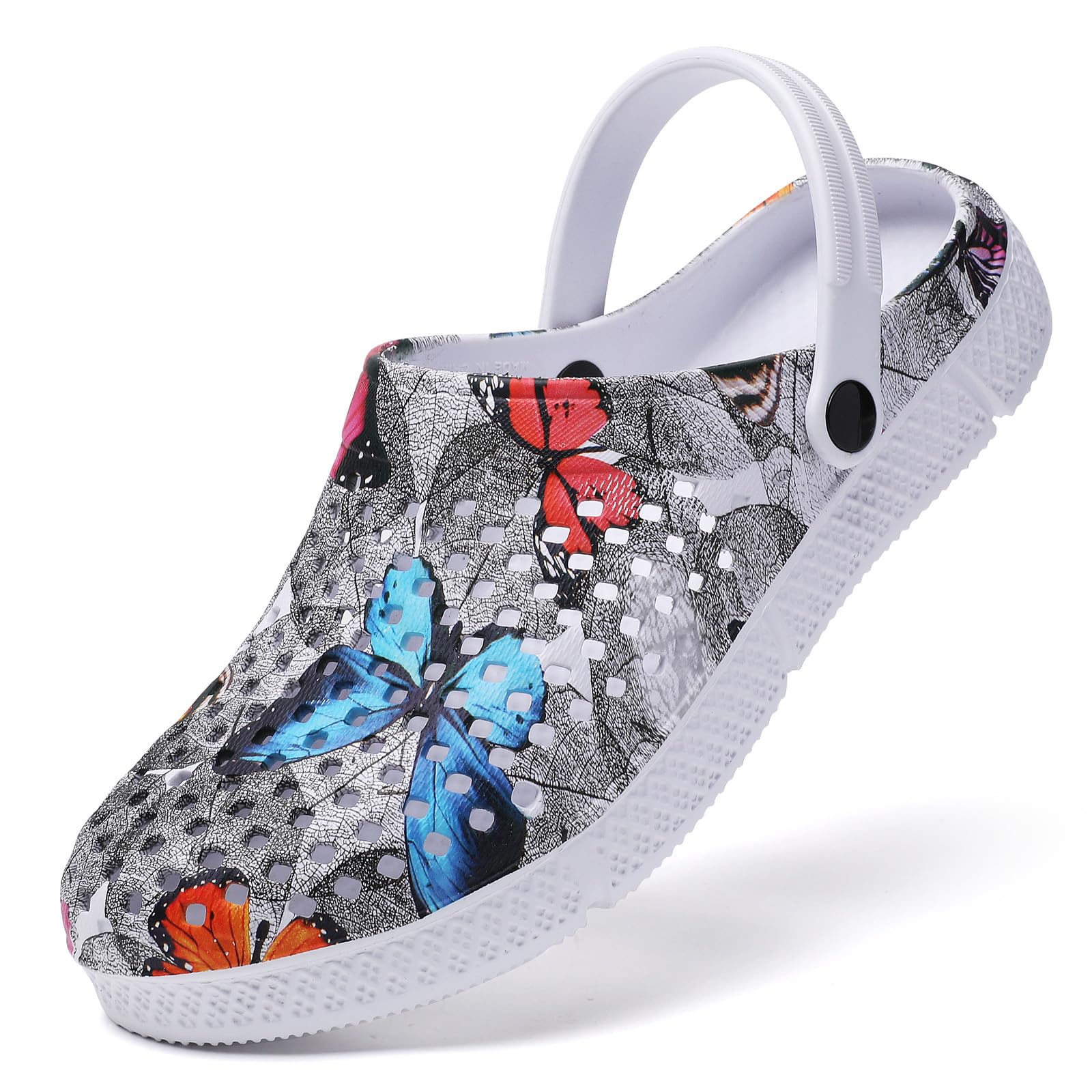 CERYTHRINA Women's Garden Clogs Shoes Breathable Quick Drying Sandals Slippers Beach Footwear