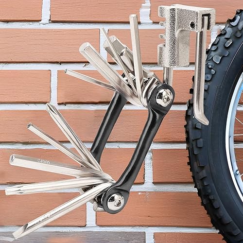 Miniatura 7 de Multiherramienta para bicicletas de carretera y montaña - Herramienta de cadena, rompedor de cadena, multiherramienta para bicicletas, kit de