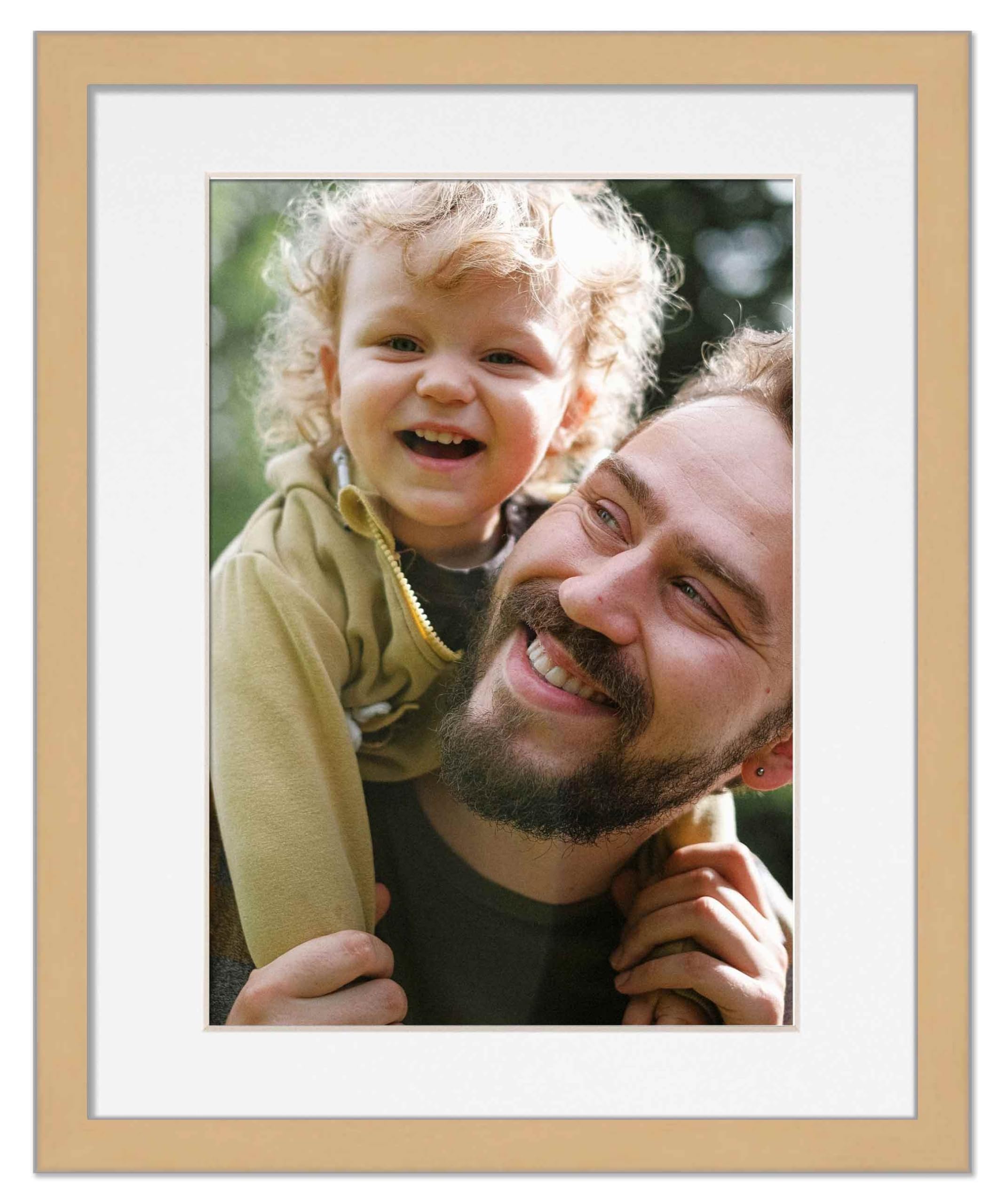 Amazon.com - CustomPictureFrames.com 17x21 Frame Natural with