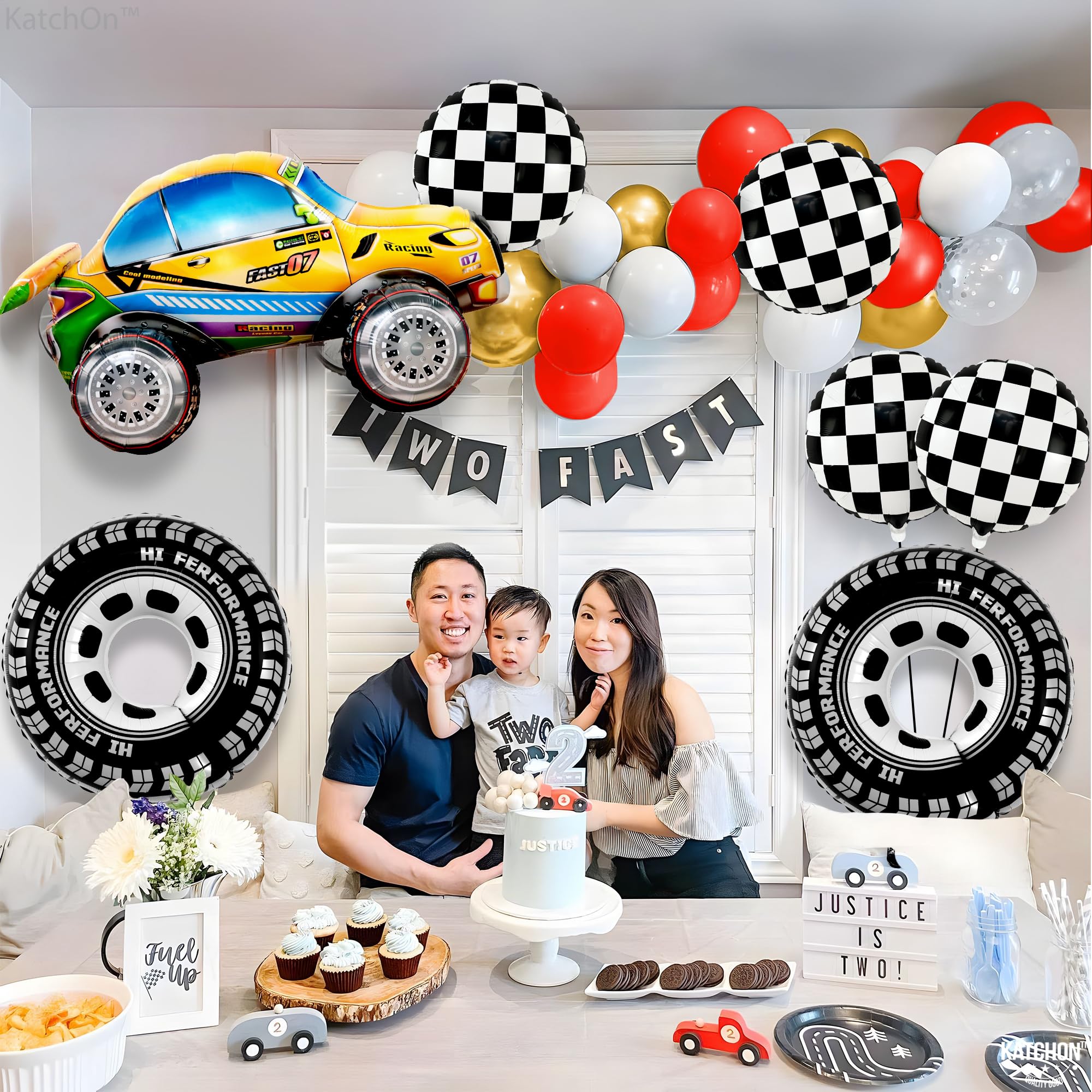 Happy Birthday Balloons RTYY Baby Gender Reveal Balloon Big Black ...