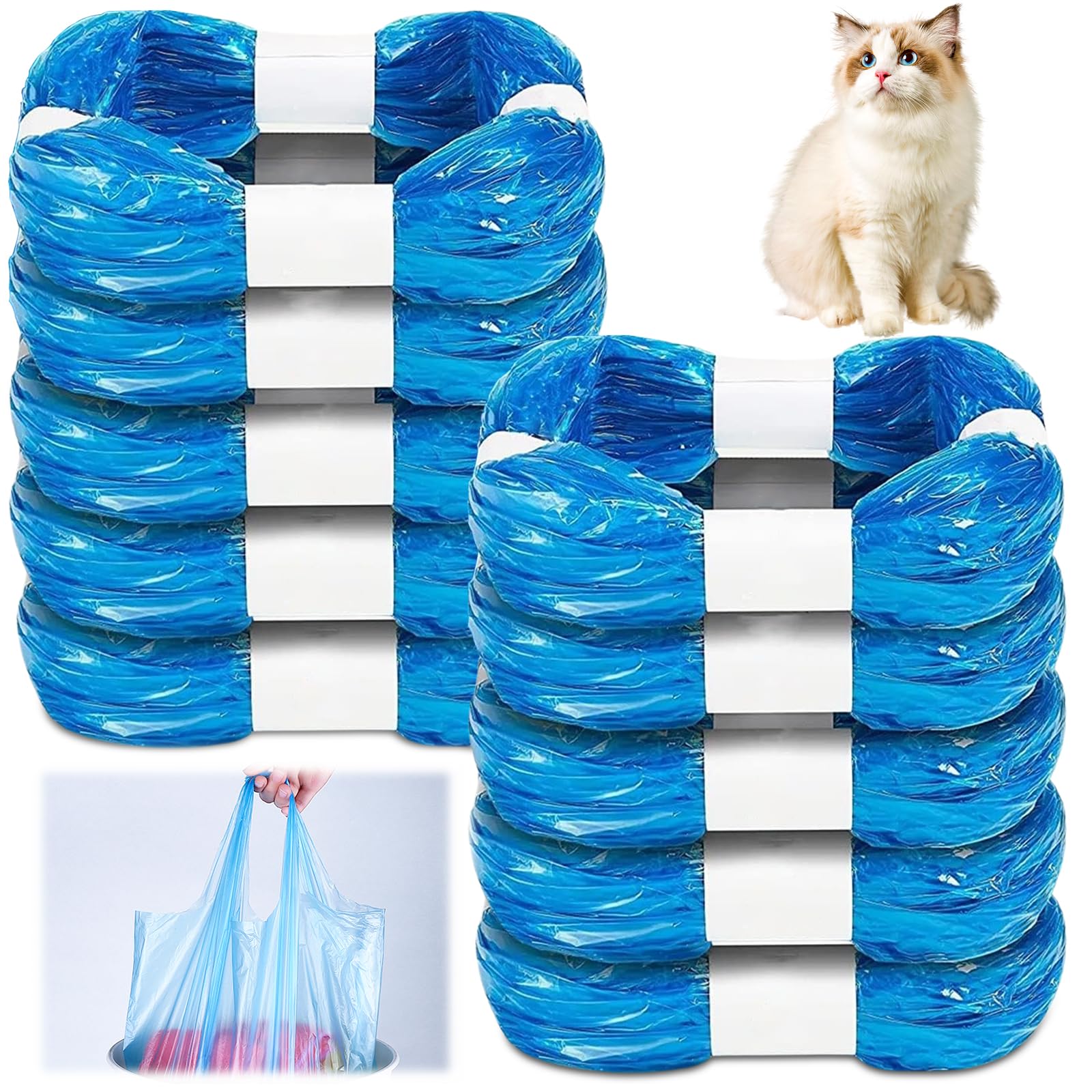 Littycat - 10 Recambios de Cartuchos para Litter Genie XL y LitterLocker Fashion, II y LitterLocker