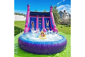 Big Inflatable Water Slide for Kids and Adults, Backyard Summer Party
