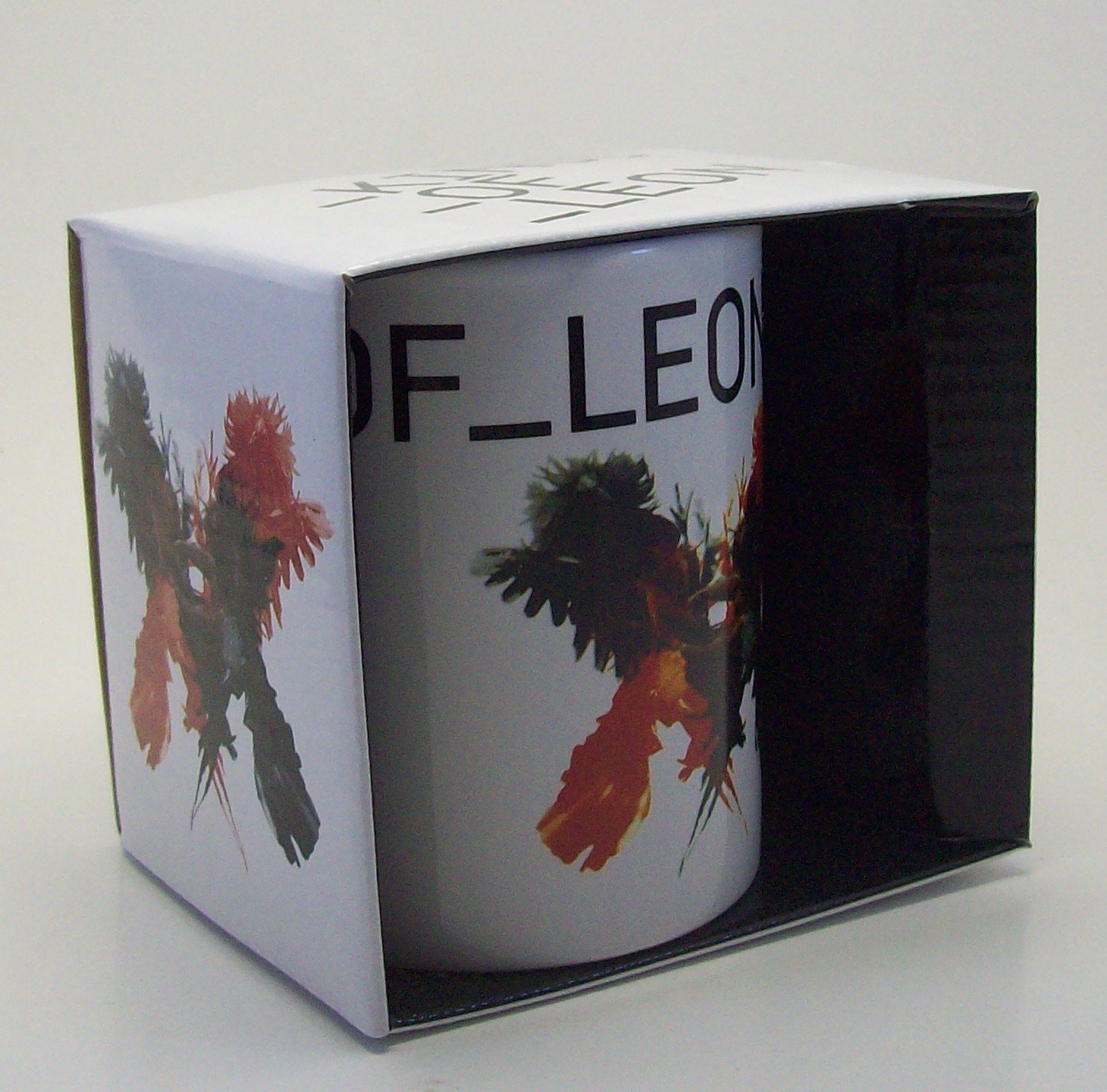 Rock Off Officially Licensed Products White Loud Distribution Kings Of Leon Boxed Standard Mug: Us Album Cover