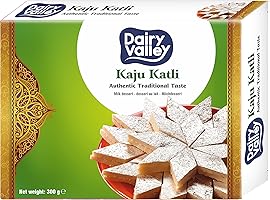 Dairy Valley Kaju Katli (Barfi) Indische Süßigkeit - 300G