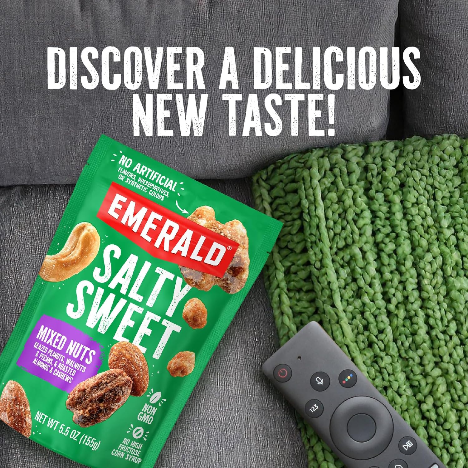 Nuts Salty Sweet Mixed Nuts (), Features Kettle Glazed ,