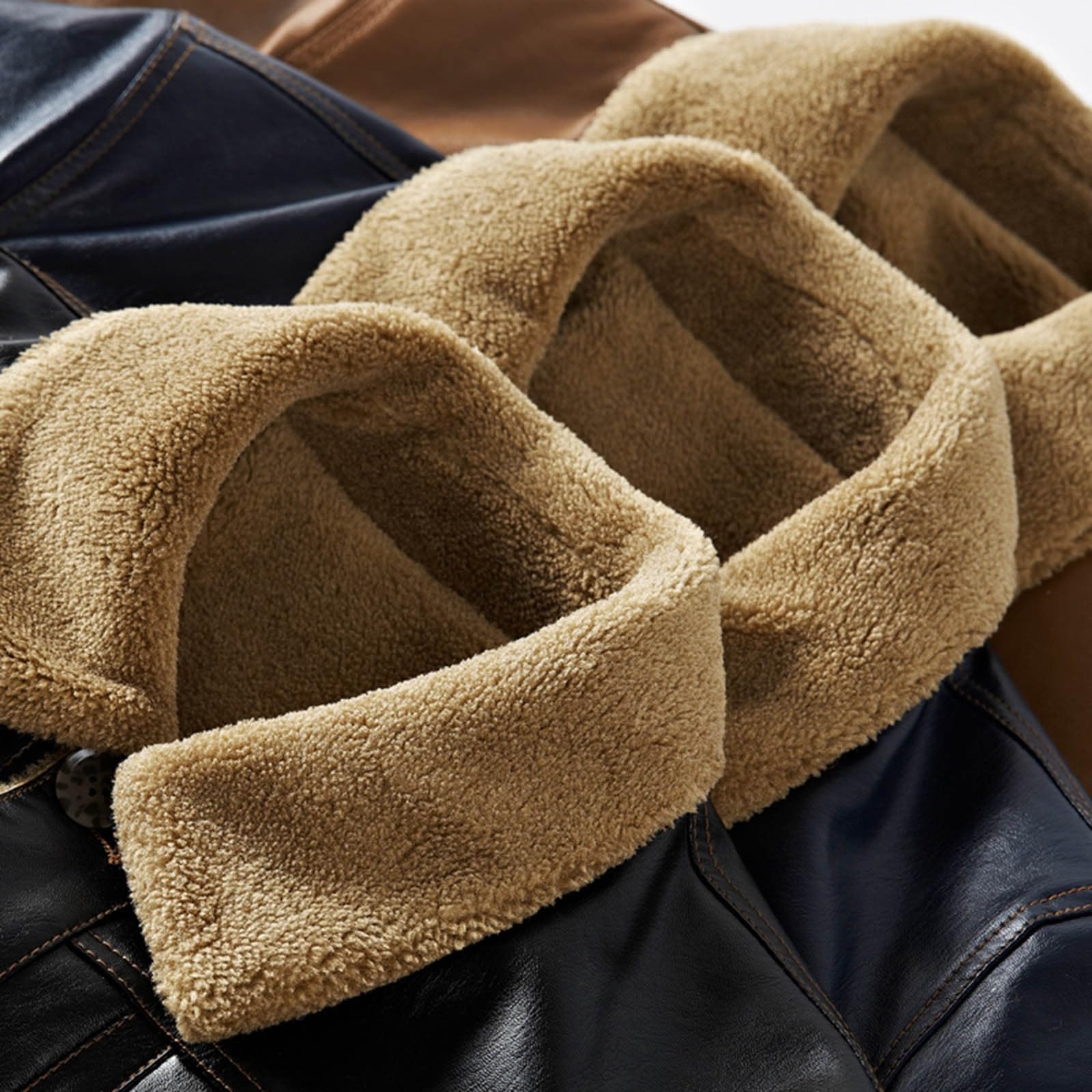 WWricotta Elegante chaqueta de sintética de invierno para abrigo acogedor con forro polar y bolsillos, prenda exterior informal para otoño y clima frío, mujer, cómoda