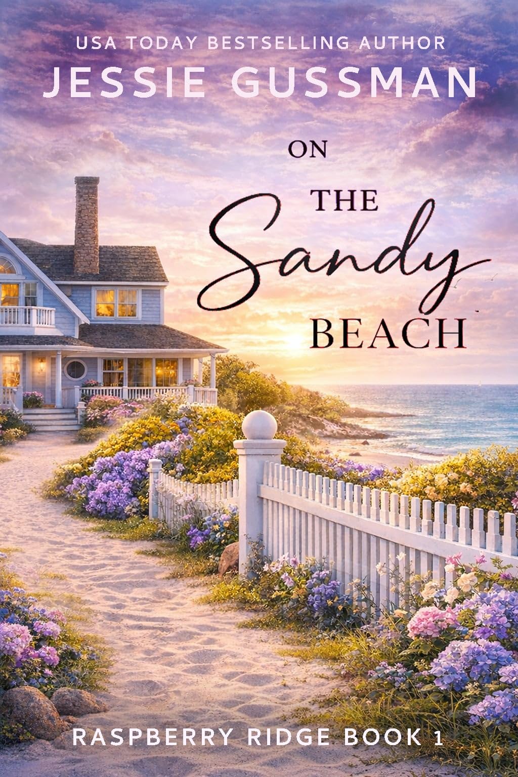 On the Sandy Beach (Raspberry Ridge Sweet Beach Romance Book 1)