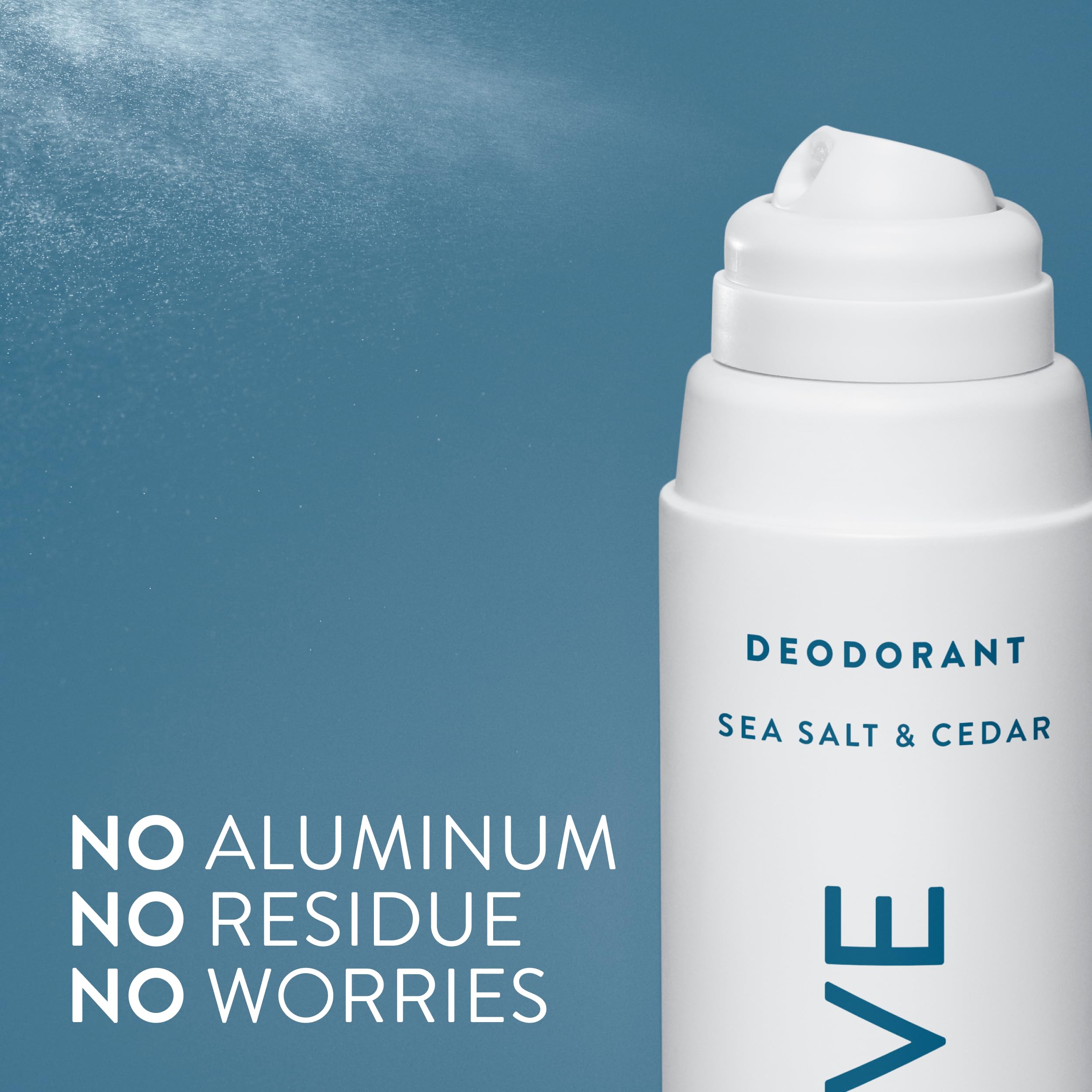 Native Deodorant & Body Spray, Sea Salt & Cedar, 72-Hour Odor Protection for Underarms & Body, Aluminum Free, Dries Instantly, 3.5 oz