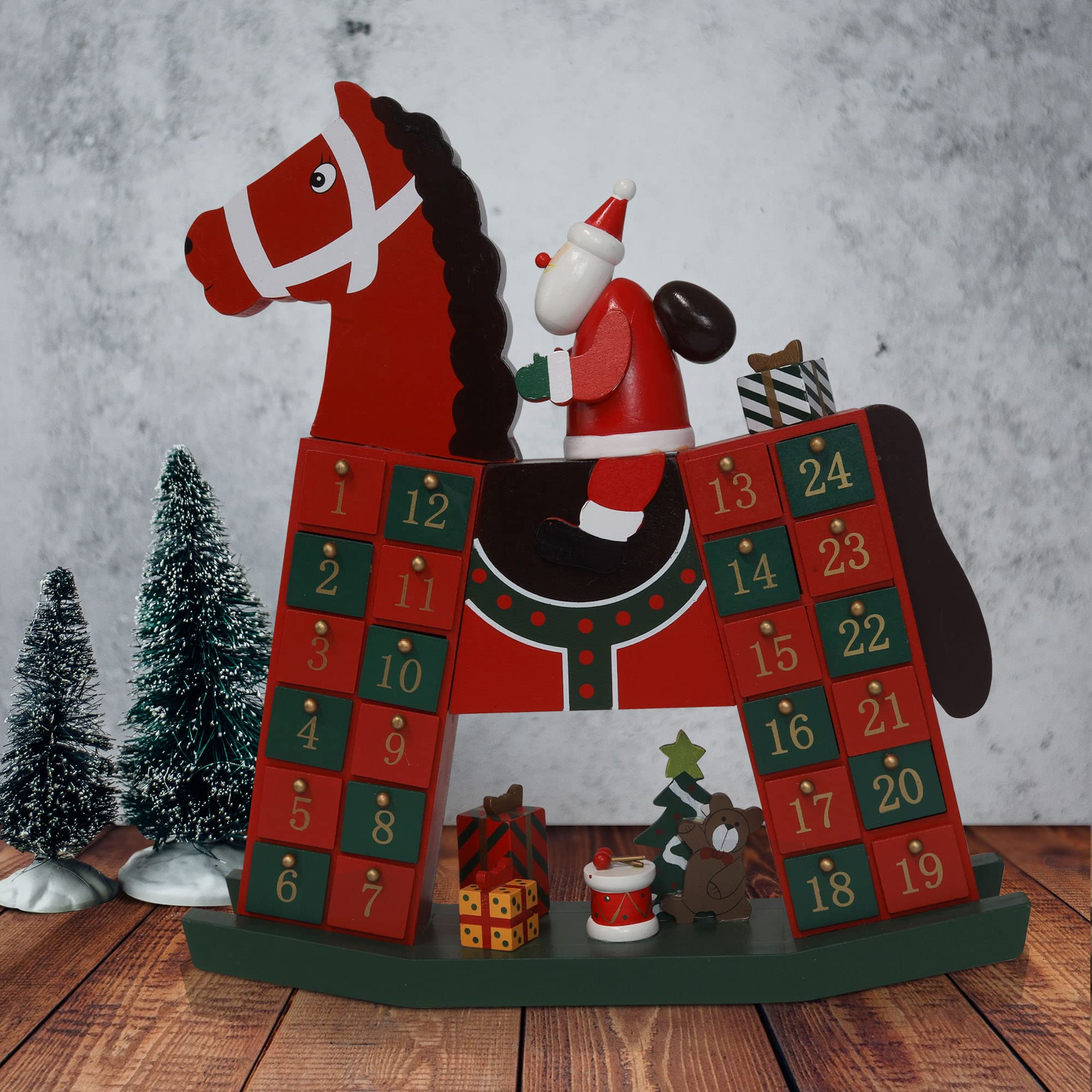 Amazon.co.jp: ロッキングホースのサンタクロース アドベント