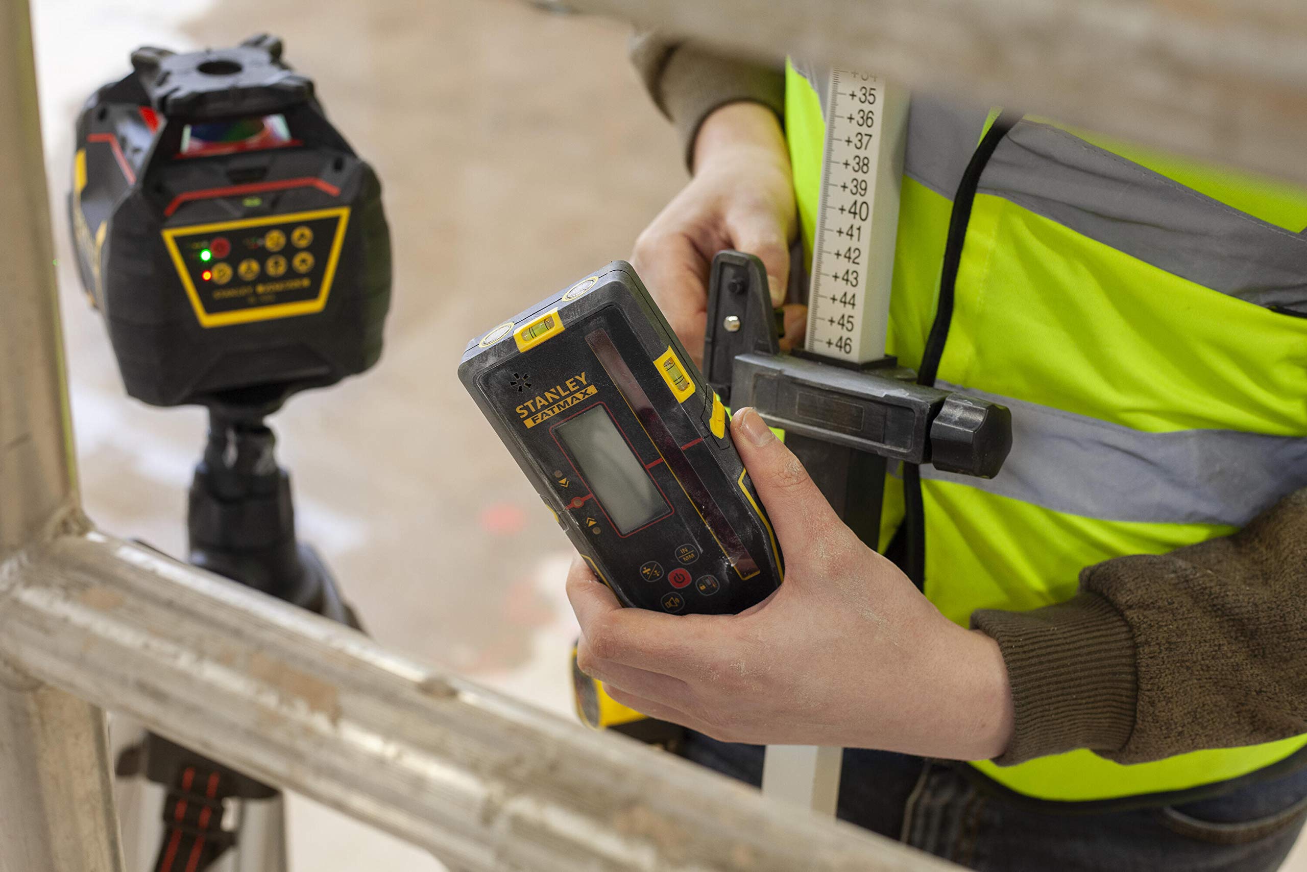 STANLEY Cellule de Détection Numérique SCNR Pour Laser Rotatif Rouge - FMHT77652-0 - Gamme FATMAX