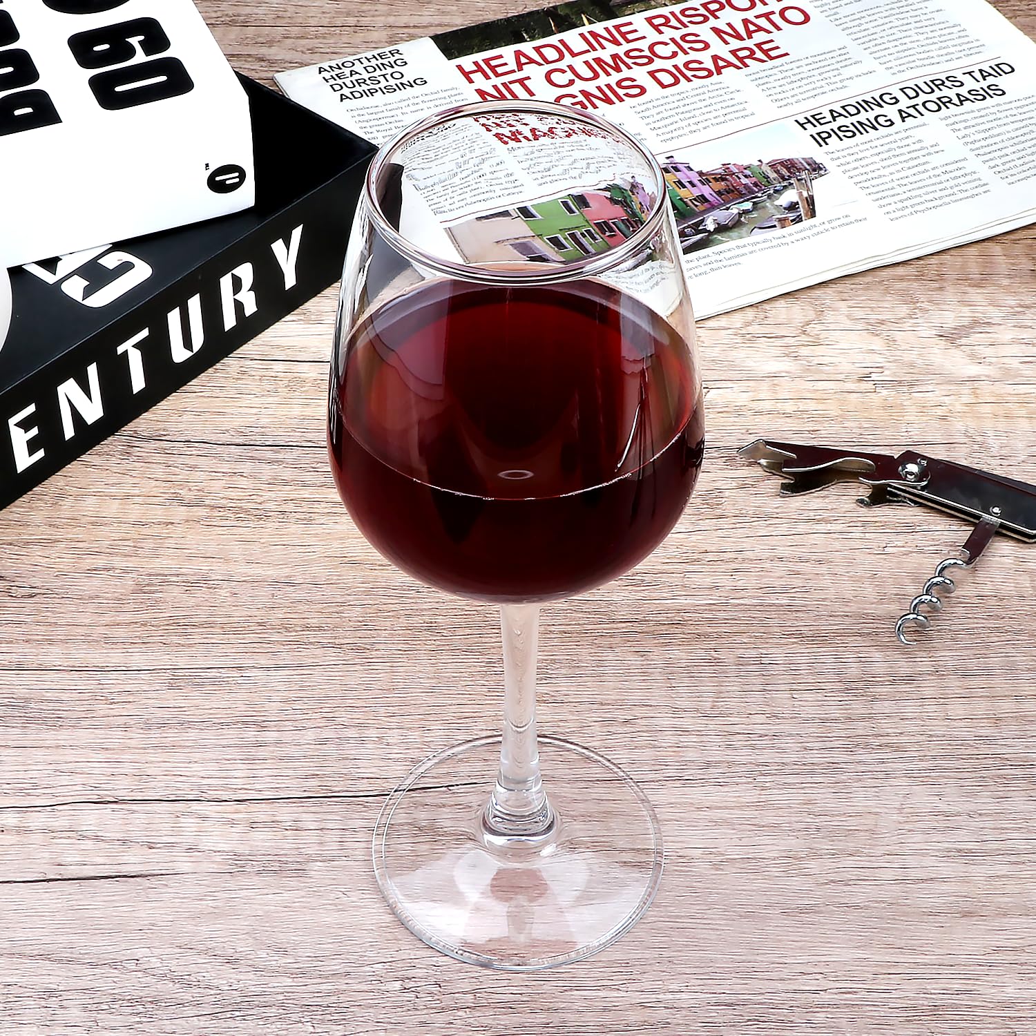 Juego de 8 copas de vino tinto de 12 onzas, para vino tinto o blanco, banquete de alta gama, boda, regalo, copas de vino tinto sin plomo, fiesta, bar, aniversario, inauguración de la casa