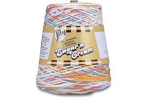 Sugar'n Cream Cotton Cone Yarn, Kitchen Breeze Ombre
