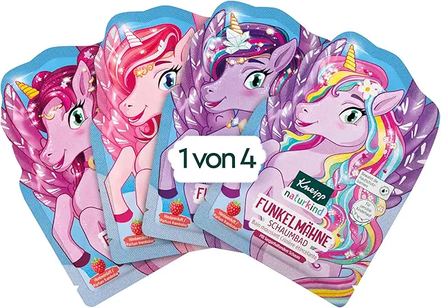 Baño de espuma Kneipp con jojoba y frambuesa para niños - 40 ml