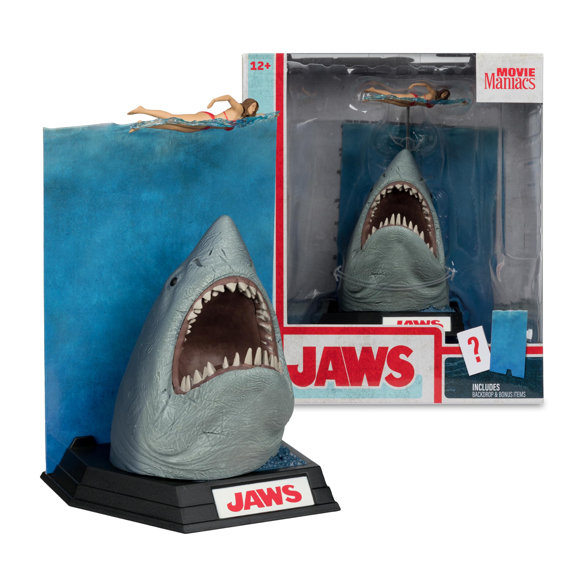 McFarlane Toys - Jaws (50° anniversario) Figura in posa da 15,2 cm