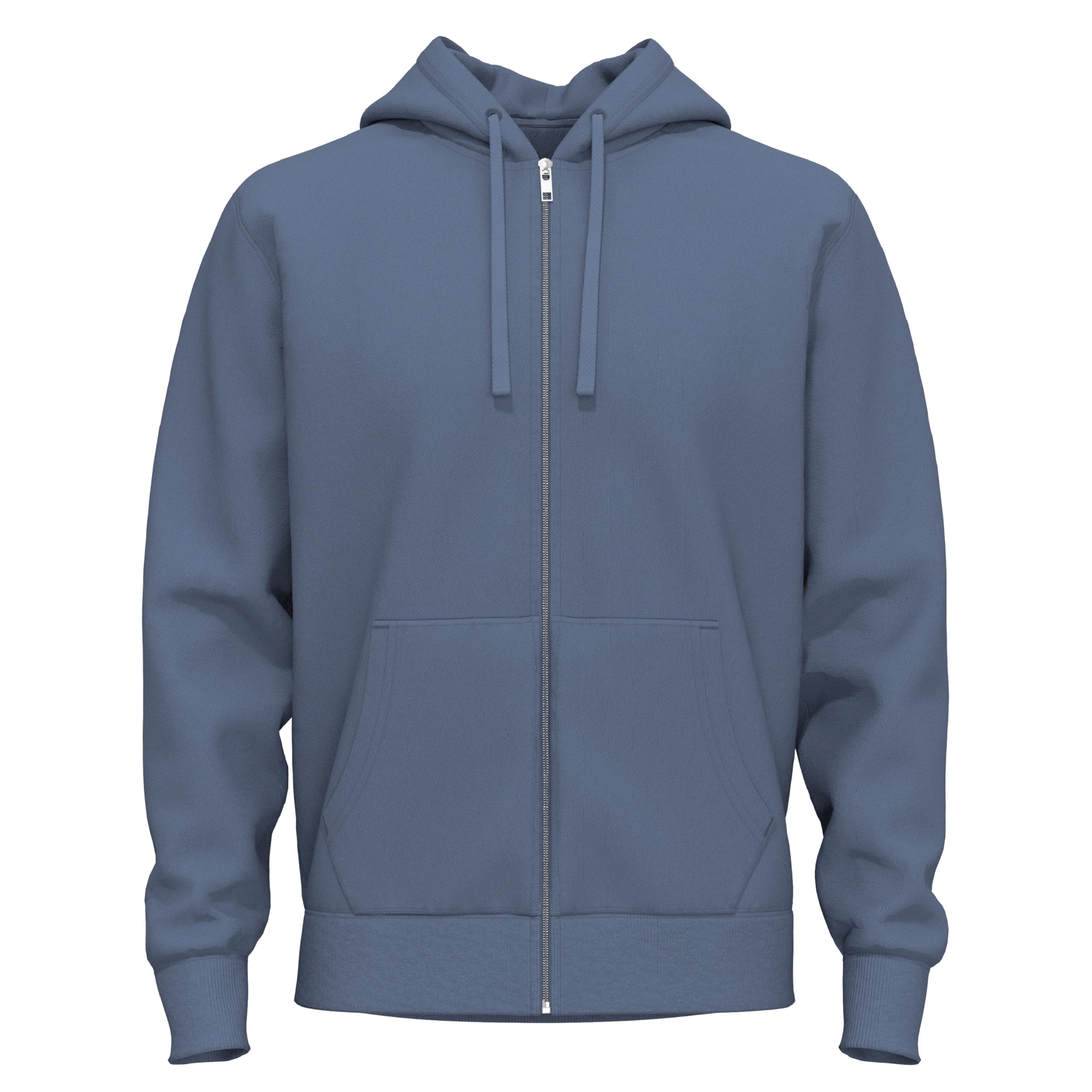 SoftSpun Sudaderas con Cremallera Hombre y Mujer | 100% Algodón Terry | Hoodie Premium Mercerizado | Sudadera Deportiva