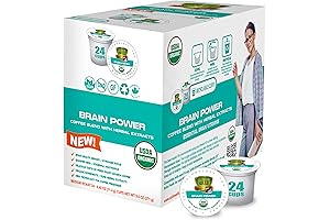 SOLLO Brain Power Medium Roast Coffee Pods: Boost Your Memory & Focus
