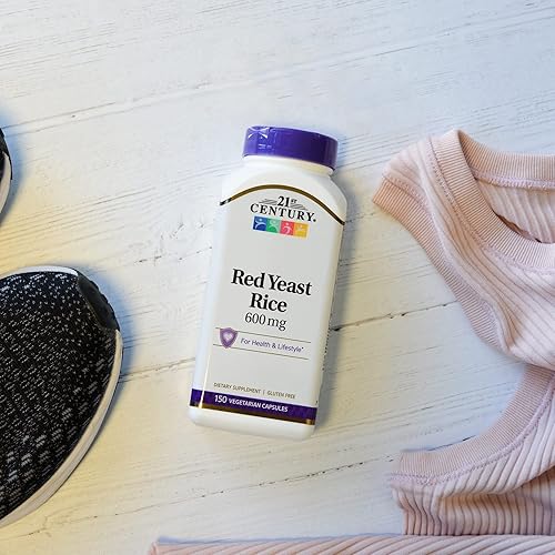 Miniatura 4 de 21st Century Arroz de levadura roja, 150 Vegicaps