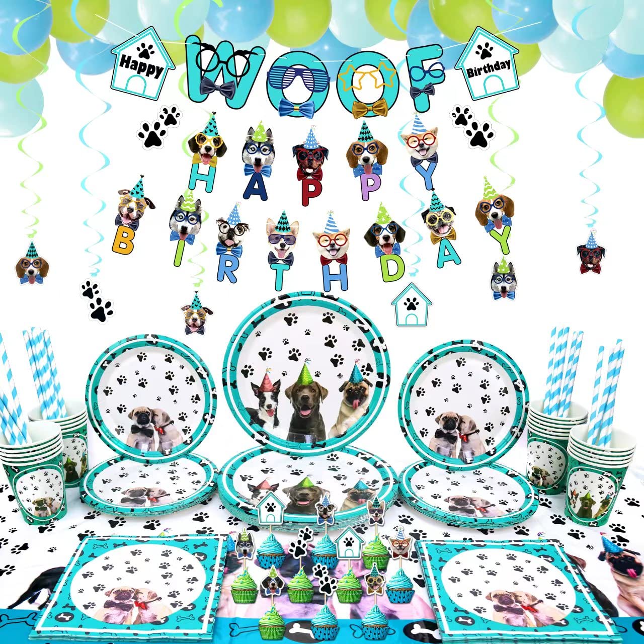 Star Wars Birthday Party Supplies - 24 Count 7" Dessert Plates & Bonus Dinosaur Sticker Sheet - View #9
