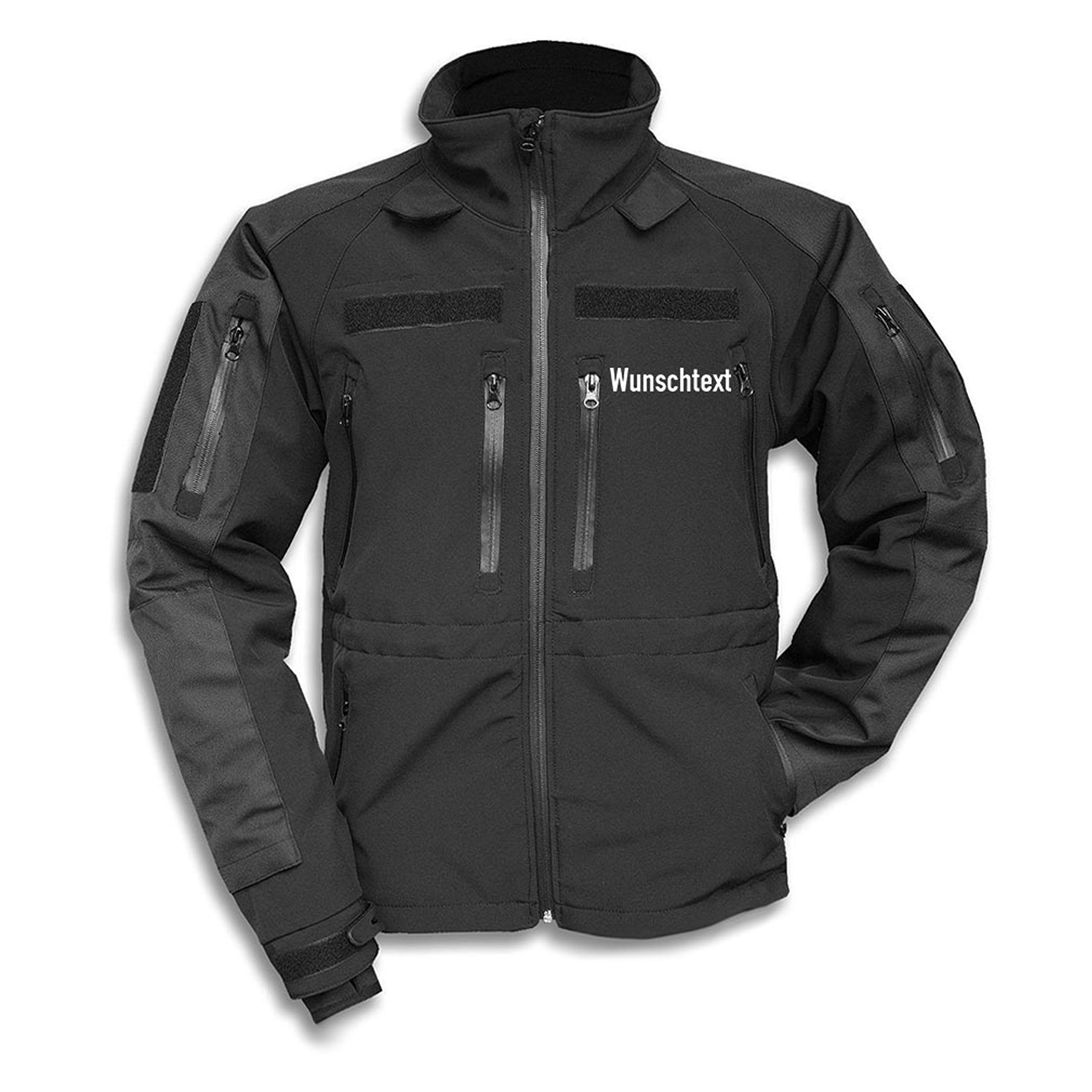 Copytec - Giacca Tattica Softshell Impermeabile Giubbotto Medic#30755 Nero M