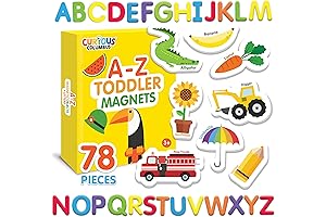 Curious Columbus Educational Magnetic Objects and Letters